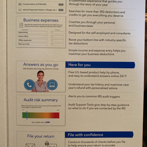 TurboTax 2019 Home & Business Mac and Windows Federal & State taxes. - Picture 4 of 5